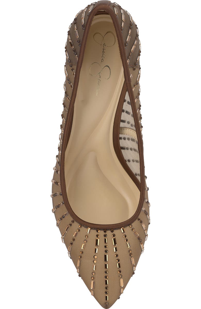 Jessica Simpson Piviano Pointed Toe Pump, Alternate, color, Toasted Peca Finmsh