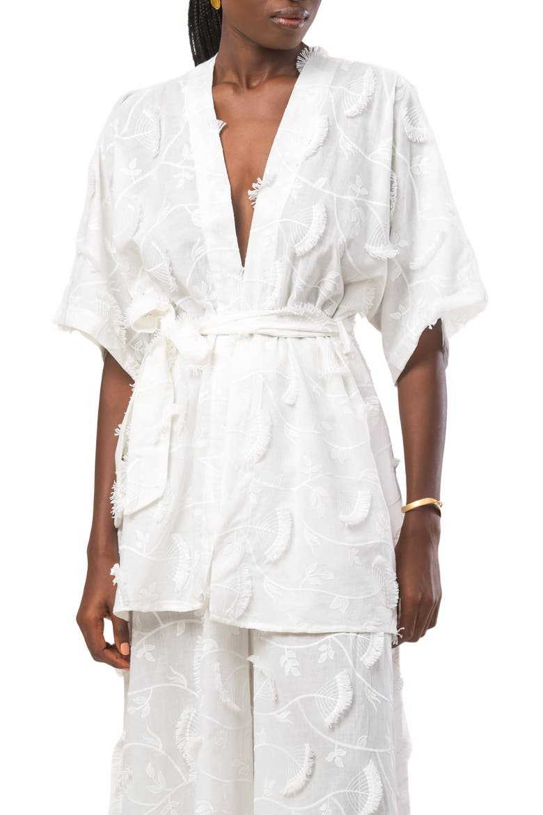 Cabana Duster, Main, color, Kheff Blanc