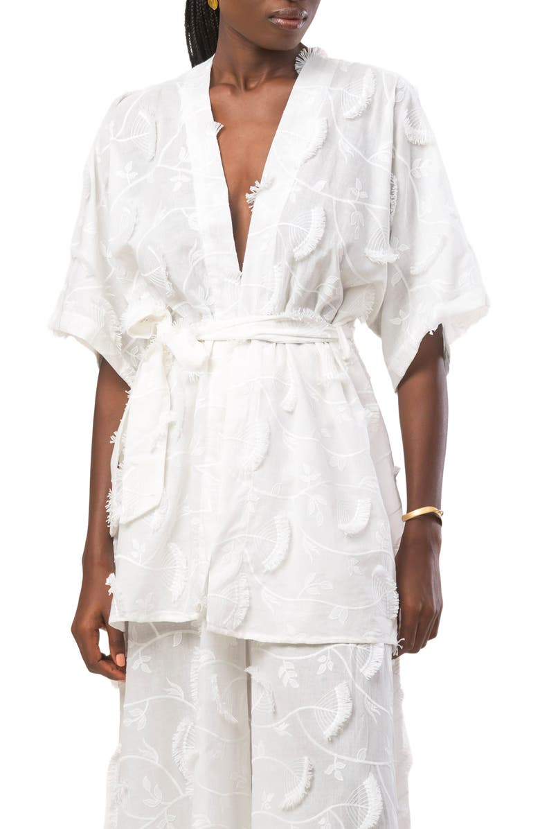 DIARRABLU Cabana Kimono, Main, color, Kheff Blanc