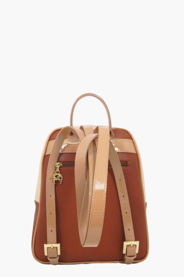 Ciao Bella 538 Backpack, Alternate, color, Beige / White