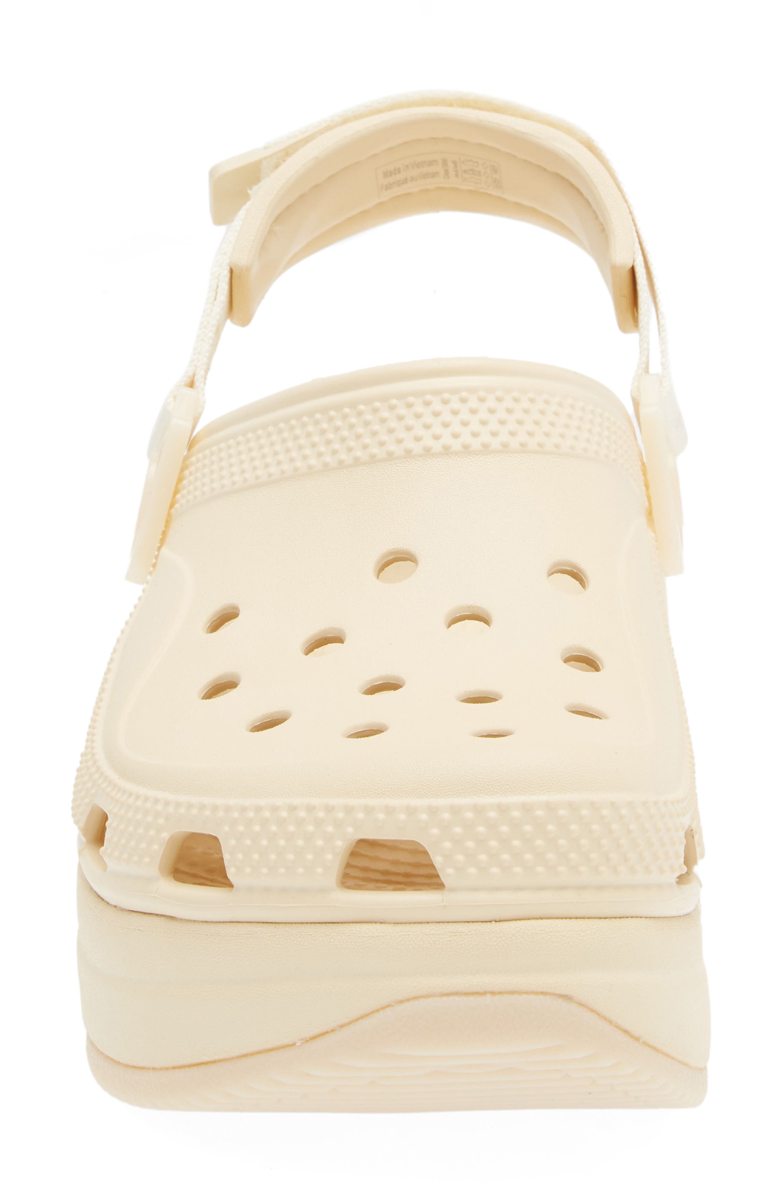 Classic Hiker Xscape Slingback Platform Clog, Alternate, color, VANILLA