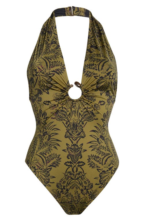 Ulla Johnson Milos One-piece Swimsuit In Multi