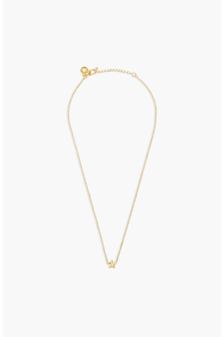 Christmas Gift Box 'Happy Holidays' Necklace in Gold-Tone Plating, Alternate, color, Metallic Gold