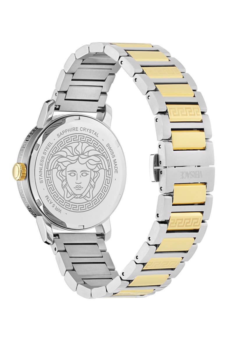 V-Helix Two Tone Bracelet Watch, 40mm, Alternate, color, TWO TONE
