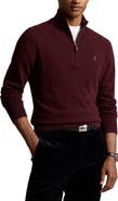 Polo Ralph Lauren Regular Fit Wool Quarter Zip Sweater
