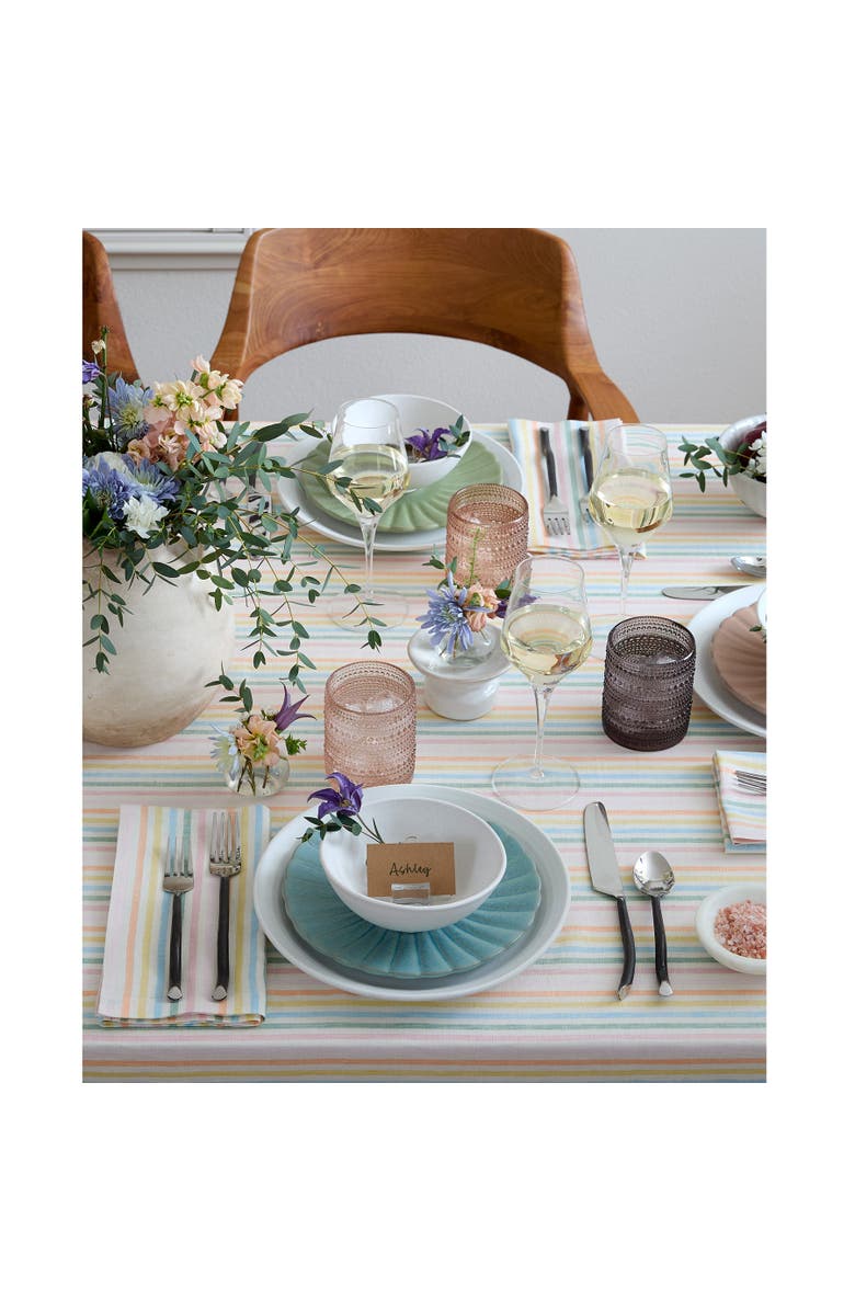 Solino Home Linen Table Throw - Julia, 52" x 52", 52" x 52", Alternate, color, 