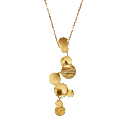 Dhwani Bansal Aeya Pendant In Gold Plated