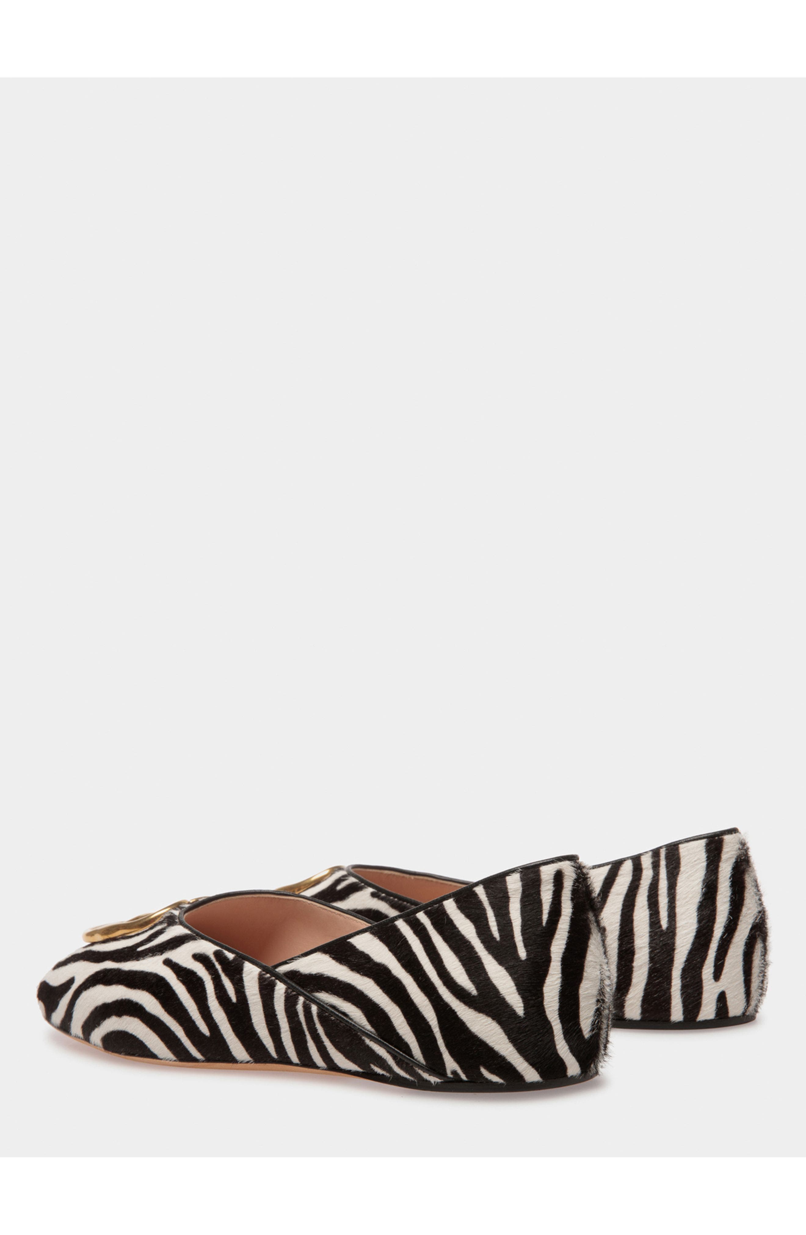 Bally Emblem Slippers, Alternate, color, White