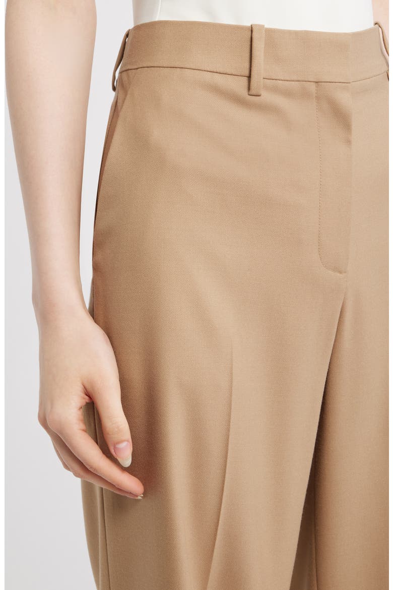 High Waist Flare Leg Pants, Alternate, color, NEW CAMEL