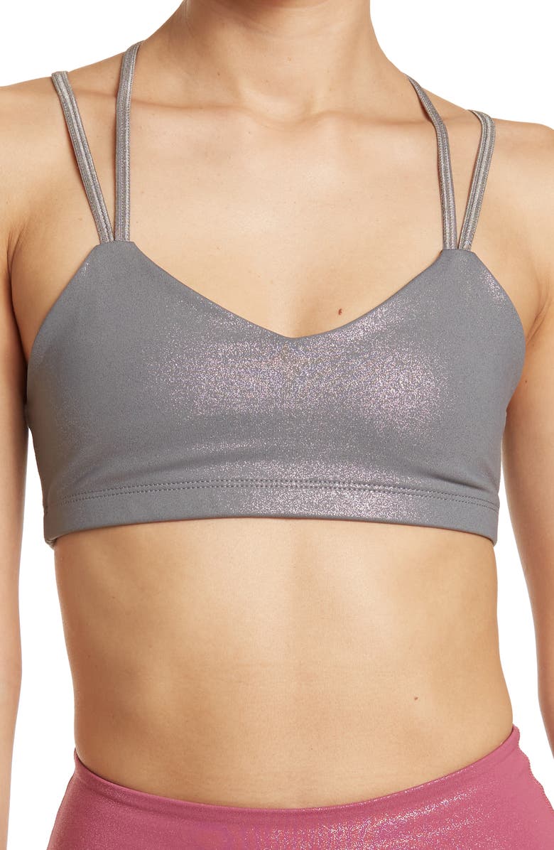 Beyond Yoga Twinkle Sports Bra, Main, color,