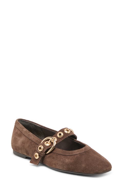 Marten Mary Jane Ballet Flat (Women)