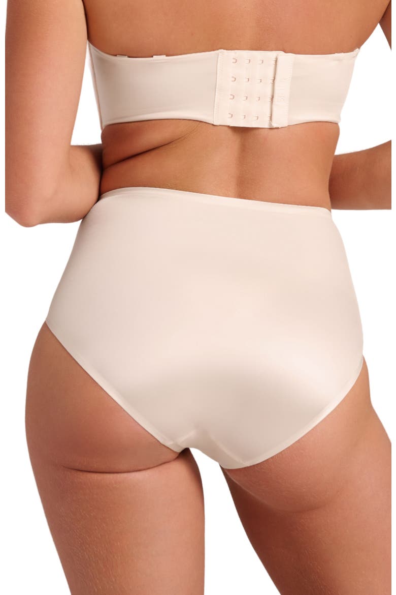 Smooth Satin Brief, Alternate, color, Champagne