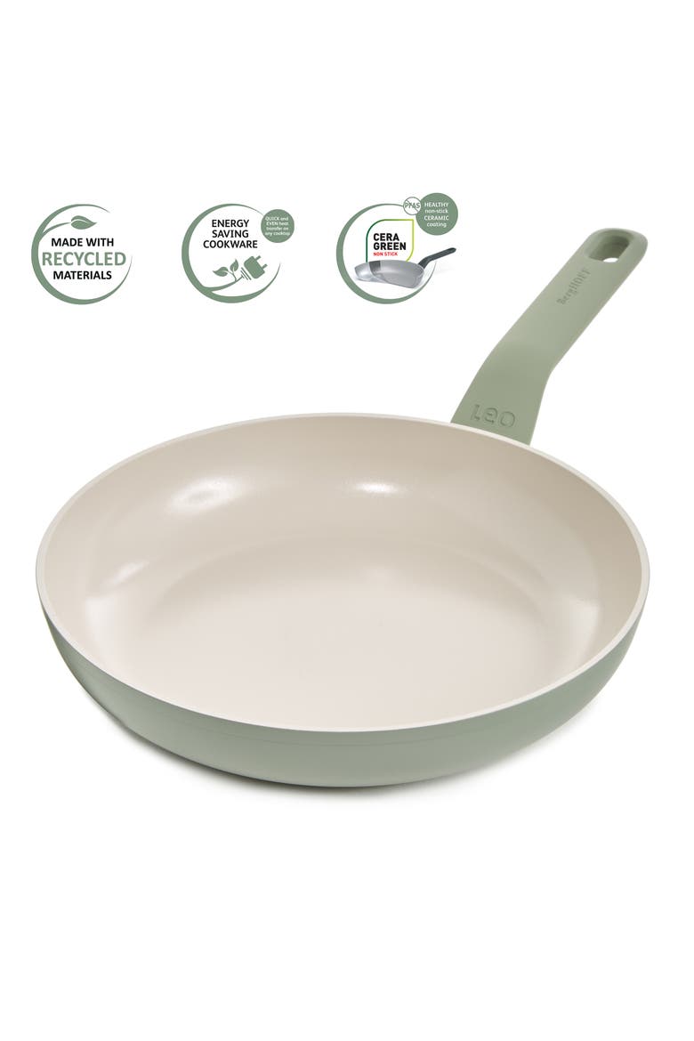 Leo Balance 10-Inch Frying Pan, Alternate, color, SAGE