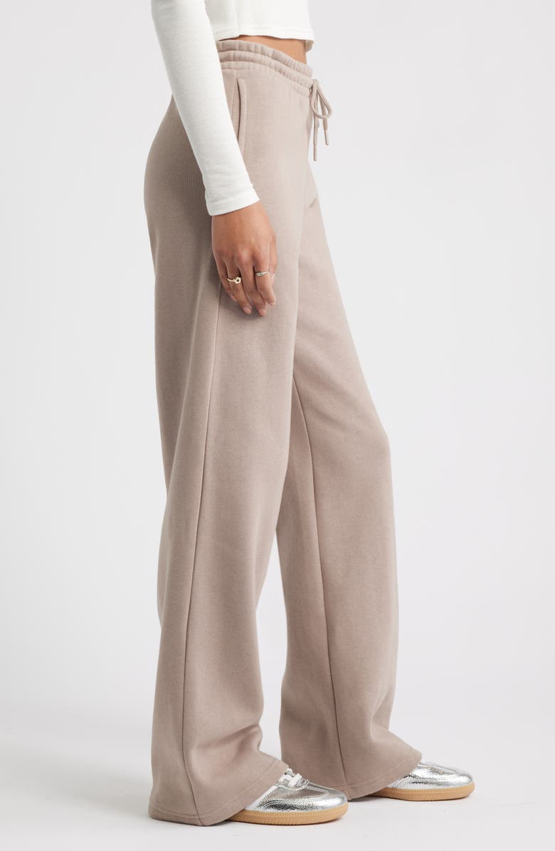 BP. Baggy Wide Leg Sweatpants, Alternate, color, Grey Fungi