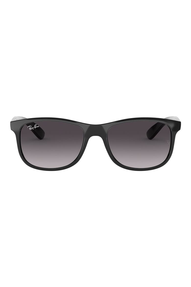 Youngster 55mm Gradient Sunglasses, Main, color, BLACK