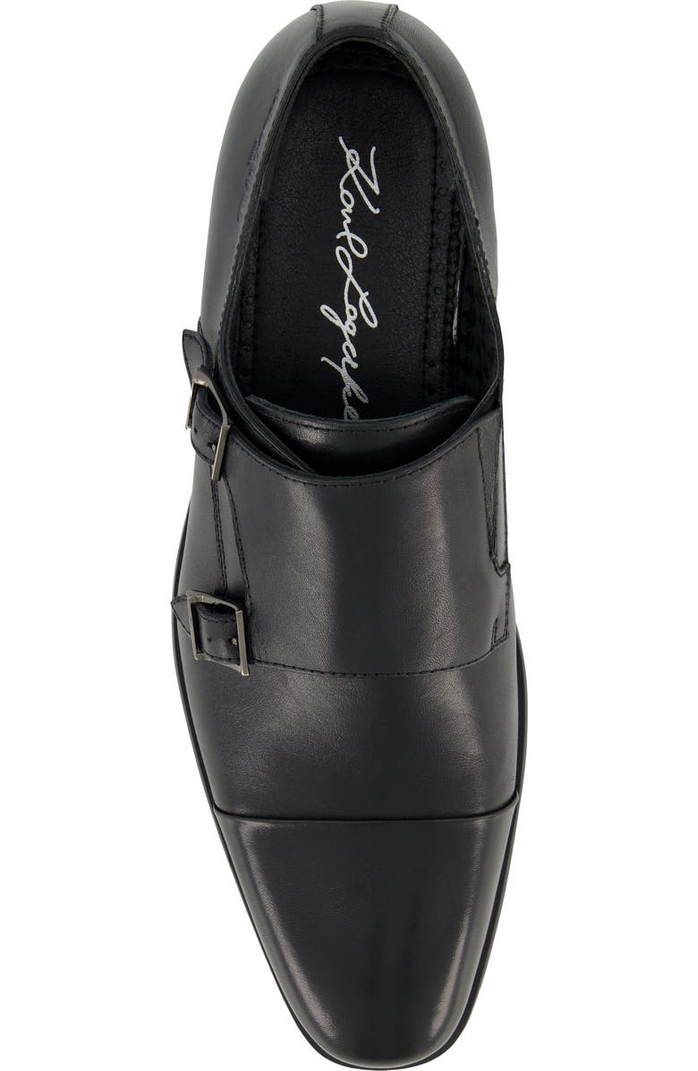 KARL LAGERFELD PARIS Cap Toe Double Monk Strap Shoe, Alternate, color,