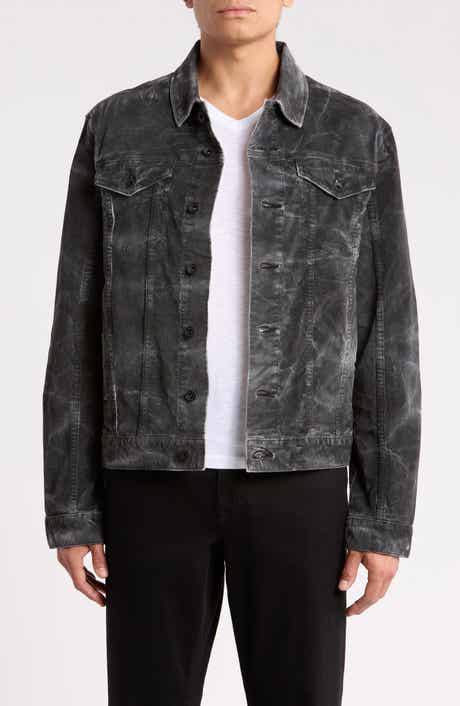 Wesley Stretch Cotton Trucker Jacket