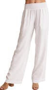 Bella Dahl Smock Waist Wide Leg Pants