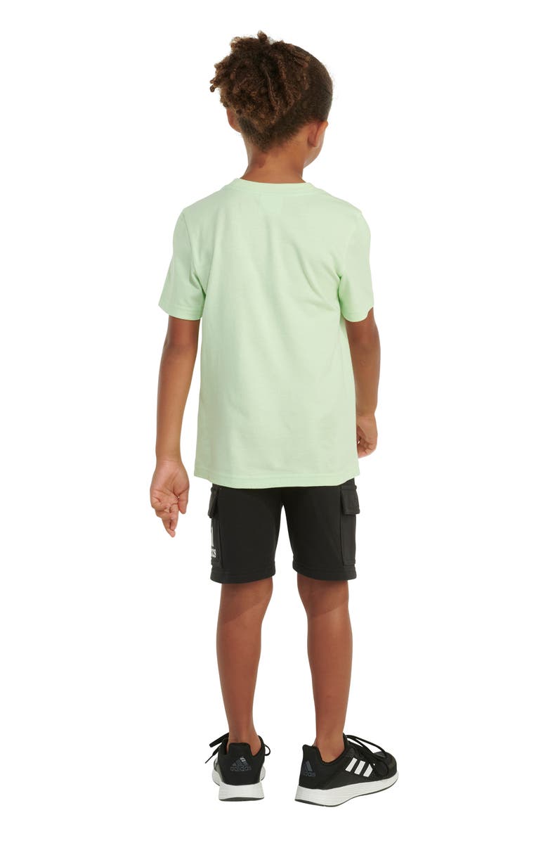 adidas Kids' Graphic T-Shirt & Cargo Shorts Set, Alternate, color,