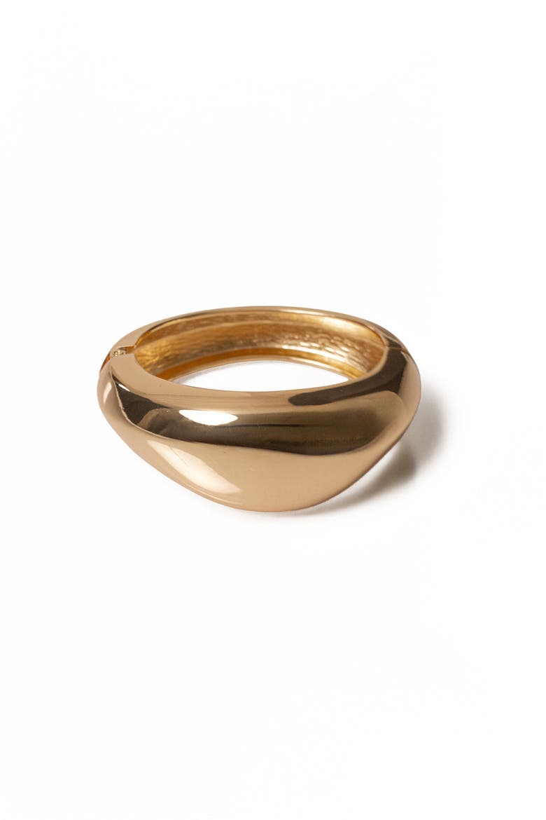 Vittoria Hinge Bracelet, Main, color, Gold
