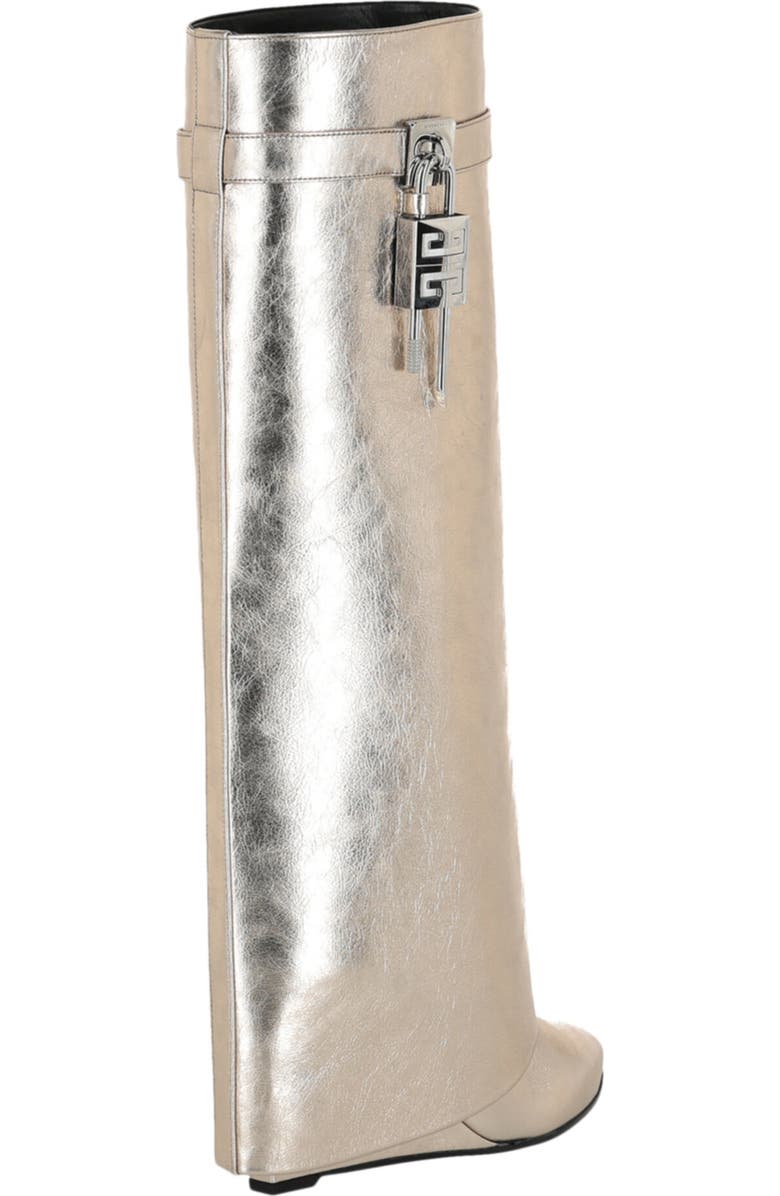 Givenchy Shark Lock Pant Boot, Alternate, color, Golden