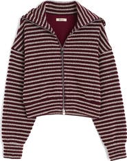Madewell Zip Up Knit Jacket