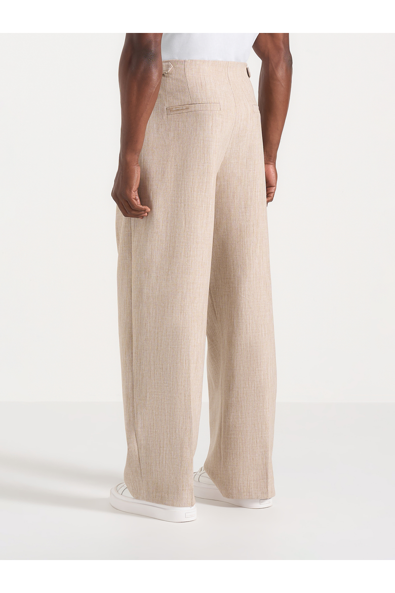Lior Wide Leg Trousers, Alternate, color, Beige