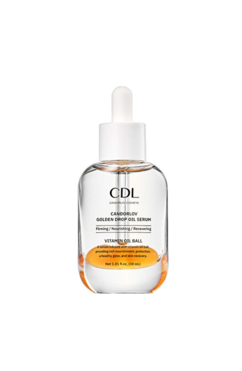 Candorlov Golden Drop Oil Serum - 30mL, Main, color, Gold Yellow