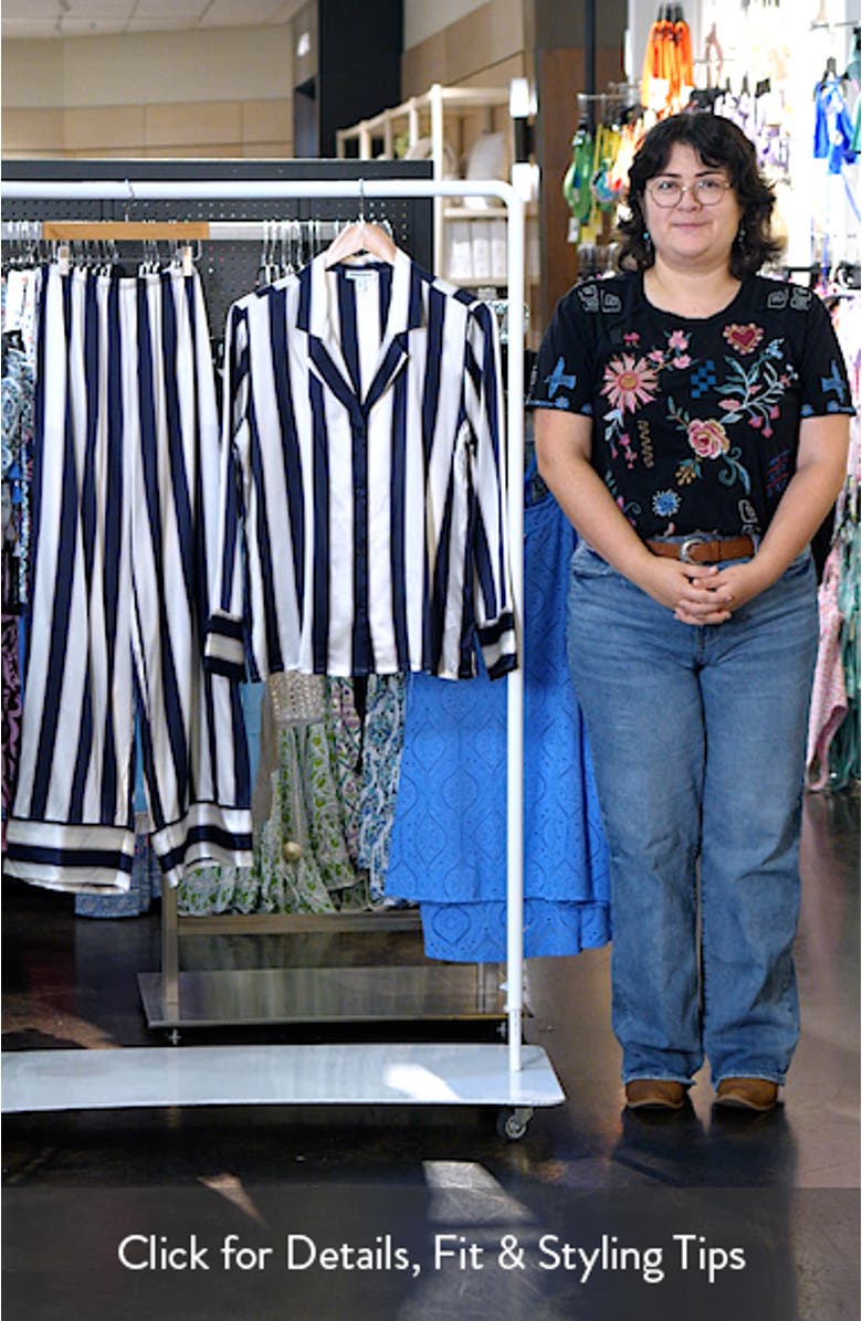 Tailored Stretch Silk Pajamas, sales video thumbnail