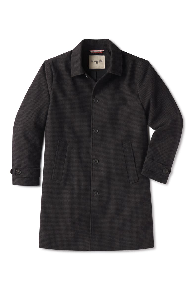 Henry Houndstooth Coat, Alternate, color, BROWN HOUNDSTOOTH