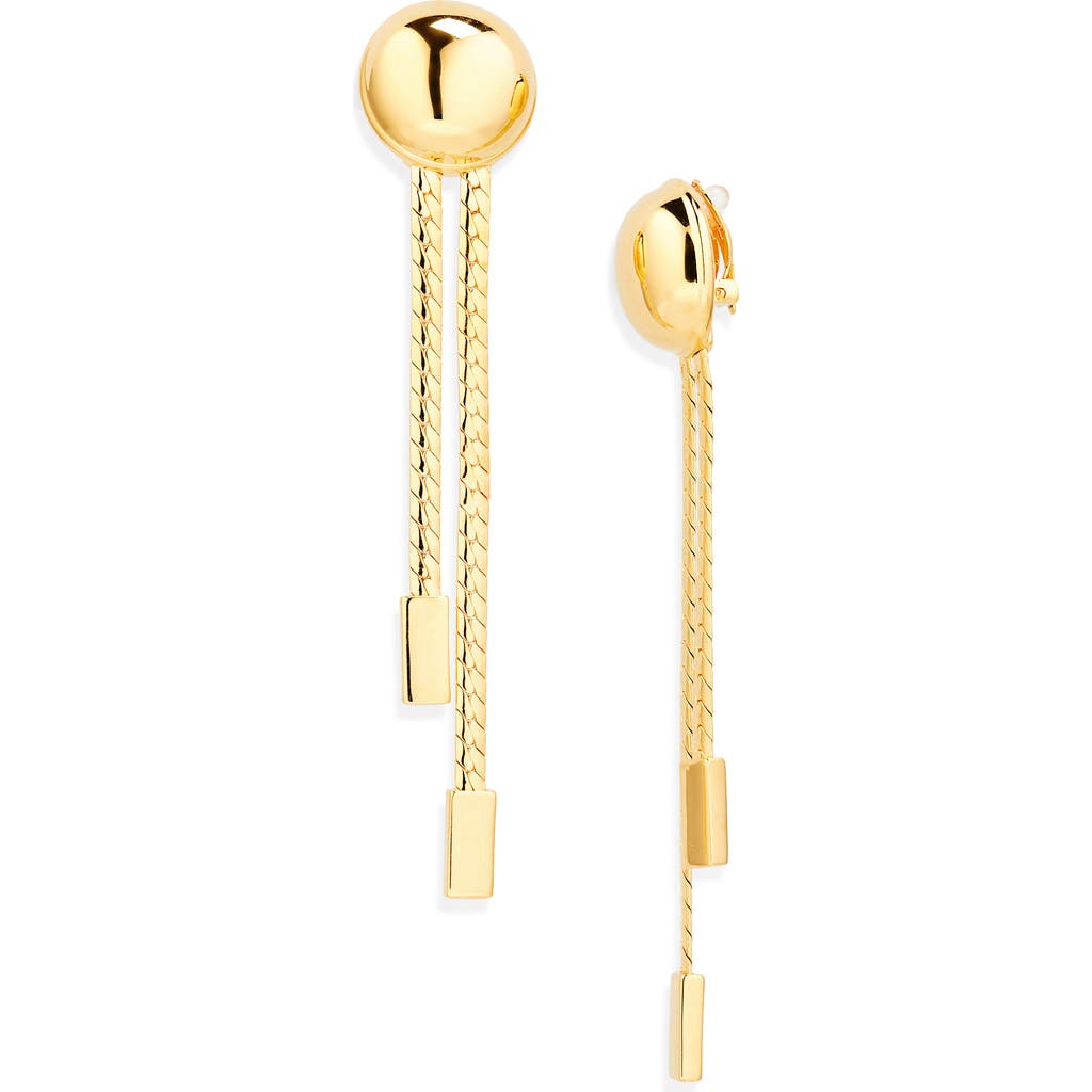 TOM FORD TOM FORD DOME CLIP-ON EARRINGS