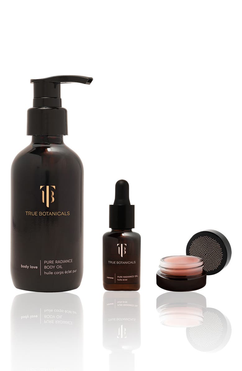 True Botanicals Radiant Glow Head to Toe Set $138 Value, Alternate, color, 
