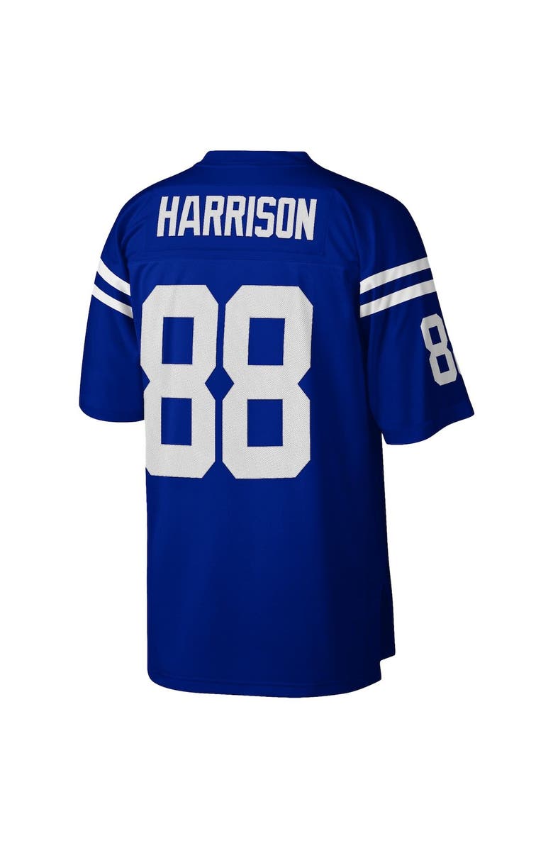 Mitchell & Ness Men's Mitchell & Ness Marvin Harrison Royal Indianapolis Colts 1996 Legacy Replica Jersey, Alternate, color,