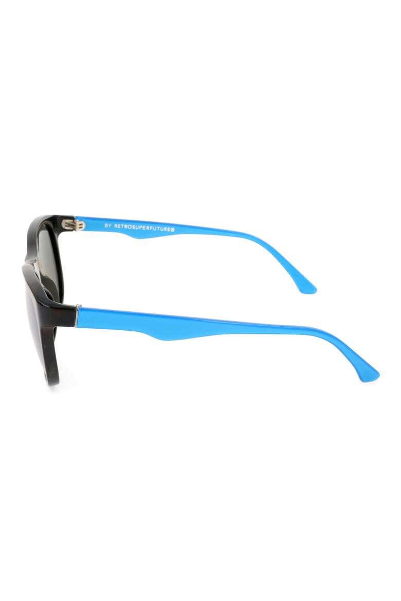 49mm Square Sunglasses, Alternate, color, BLACK