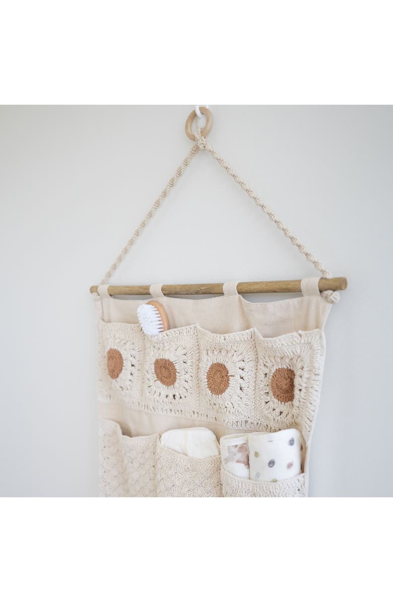 CRANE BABY Wall Storage Pockets, Alternate, color, Beige