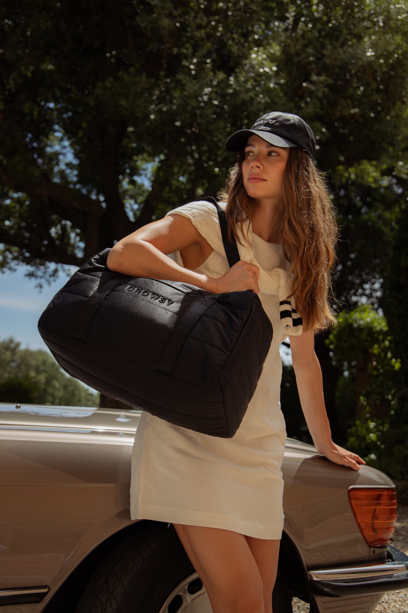 Drowsy Silk Weekeneder, Alternate, color, Black Jade