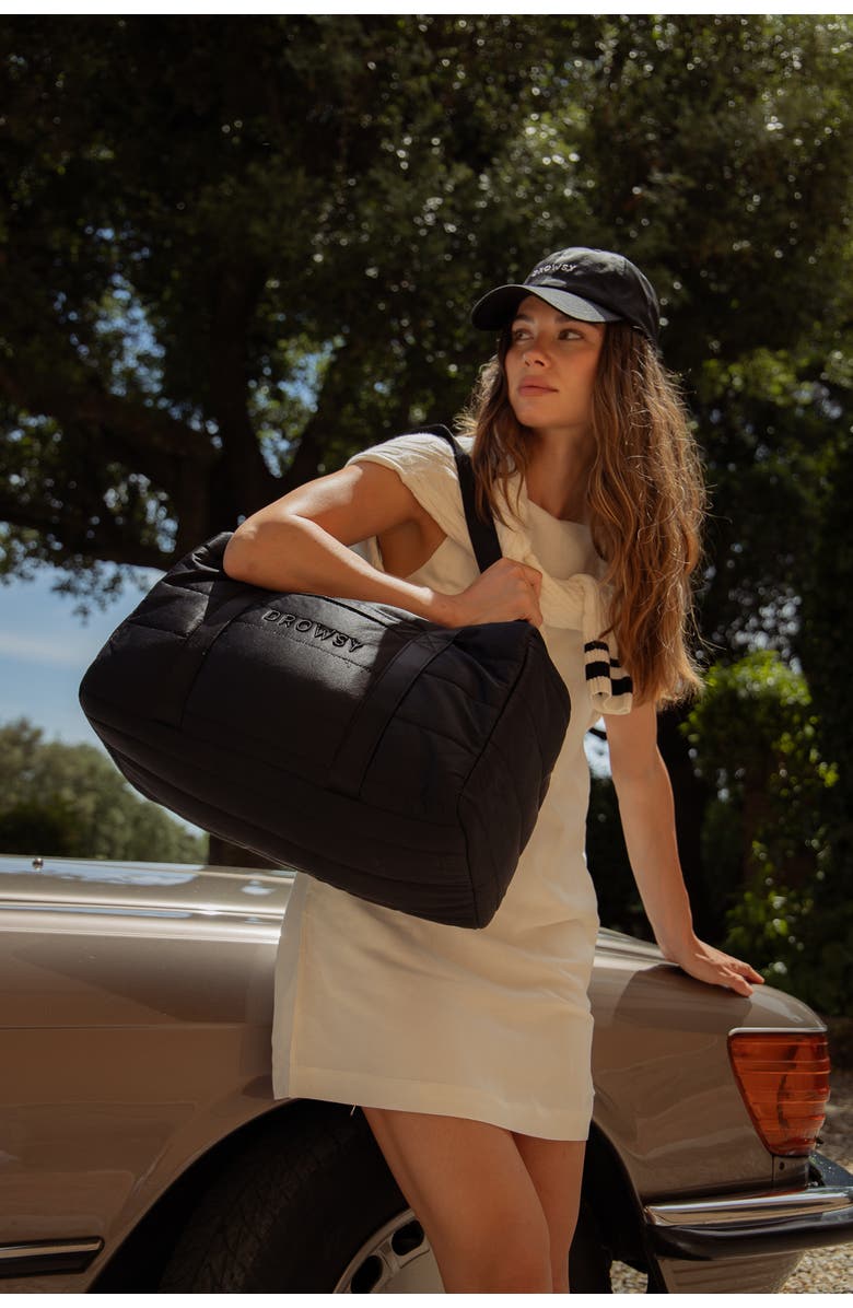 Drowsy Silk Weekeneder, Alternate, color, Black Jade