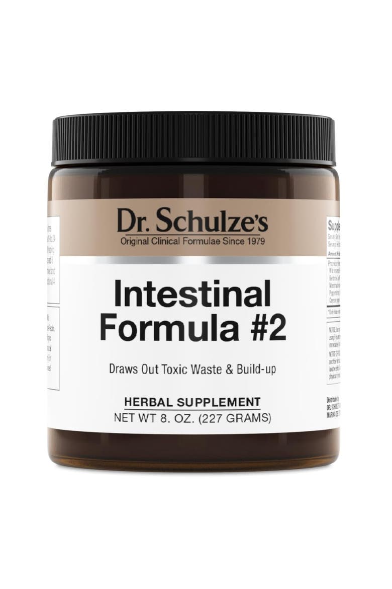 Intestinal Formula #2 Cleansing Supplement for Colon Health Support and Daily Elimination, Plant-Based Herbal Supplement, Gluten-Free, Main, color, Brown