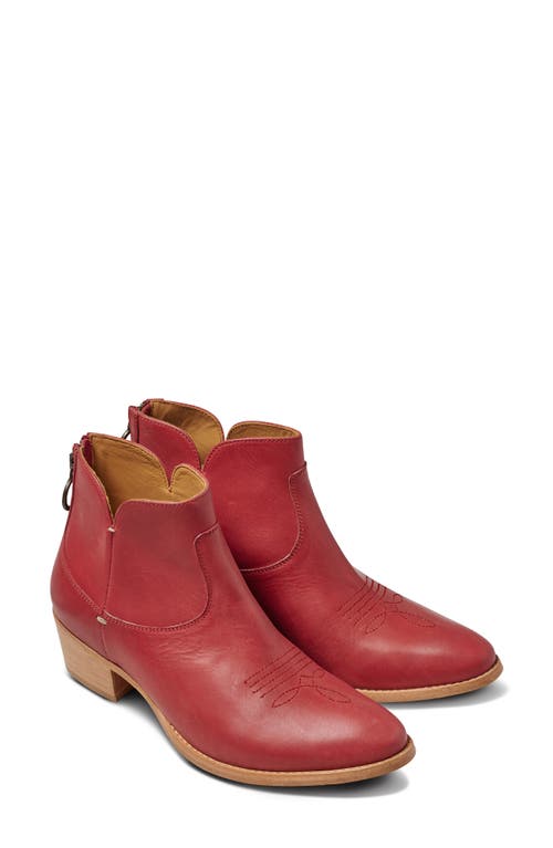 Beek Cowbird Western Ankle Boots In Animal Print
