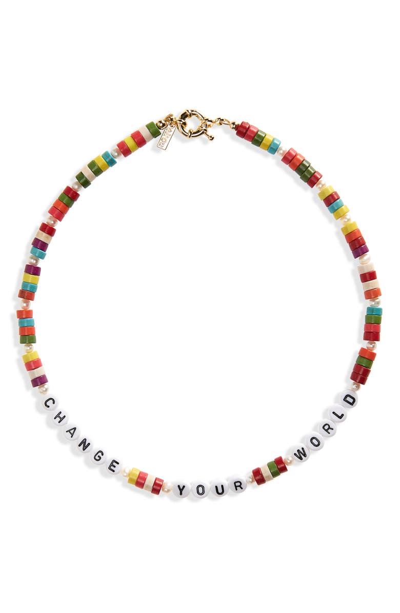 Éliou Change Your World Necklace, Main, color,