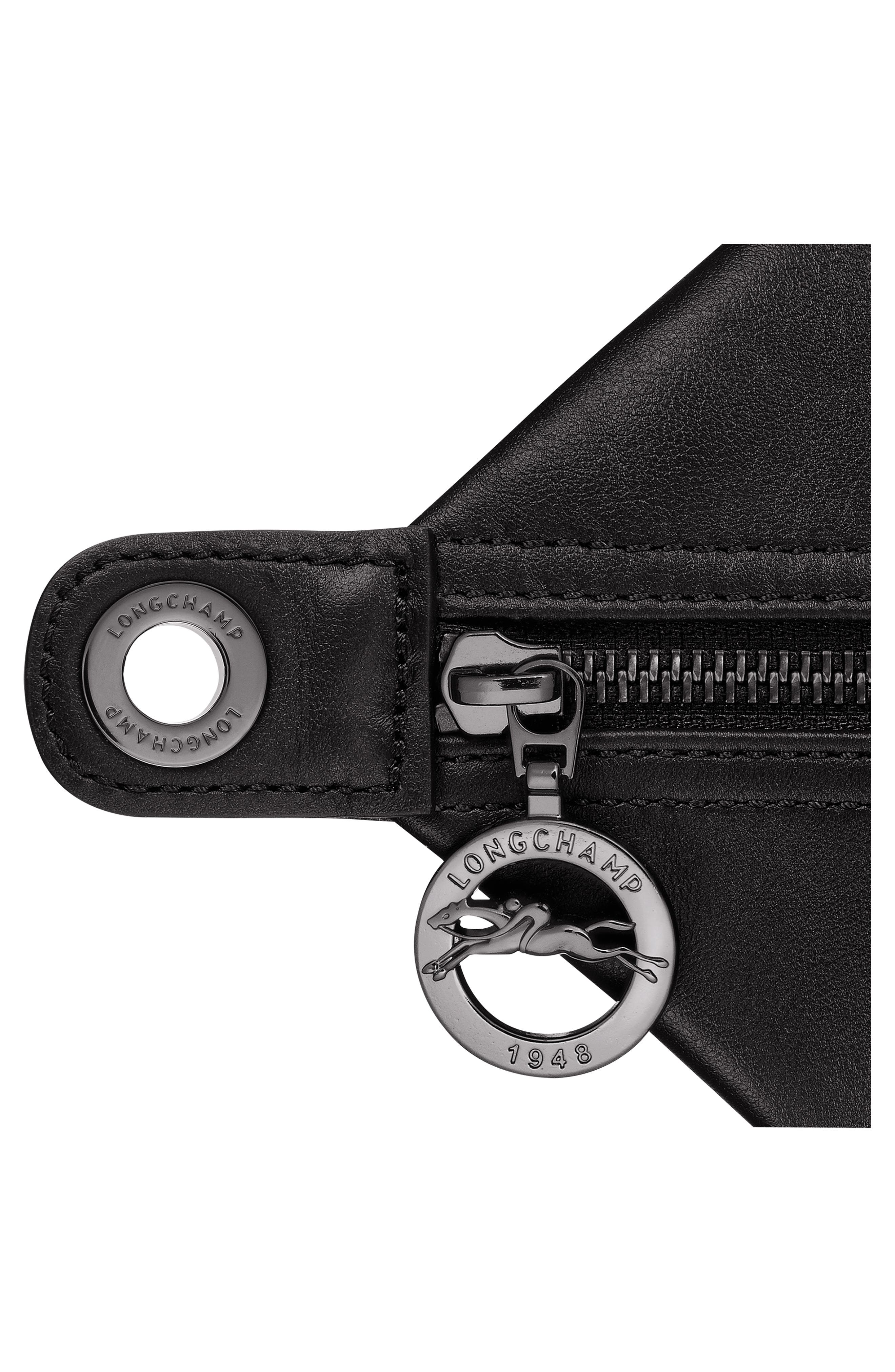 Longchamp Small Le Pliage Xtra Leather Crossbody Bag, Alternate, color, 