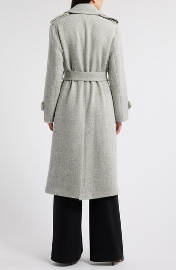 【海外限定】REISSブレザー☆Lia Wool Blend Double Breasted V Reiss Wool Blend Double Breasted Blazer in Chocolate Brown