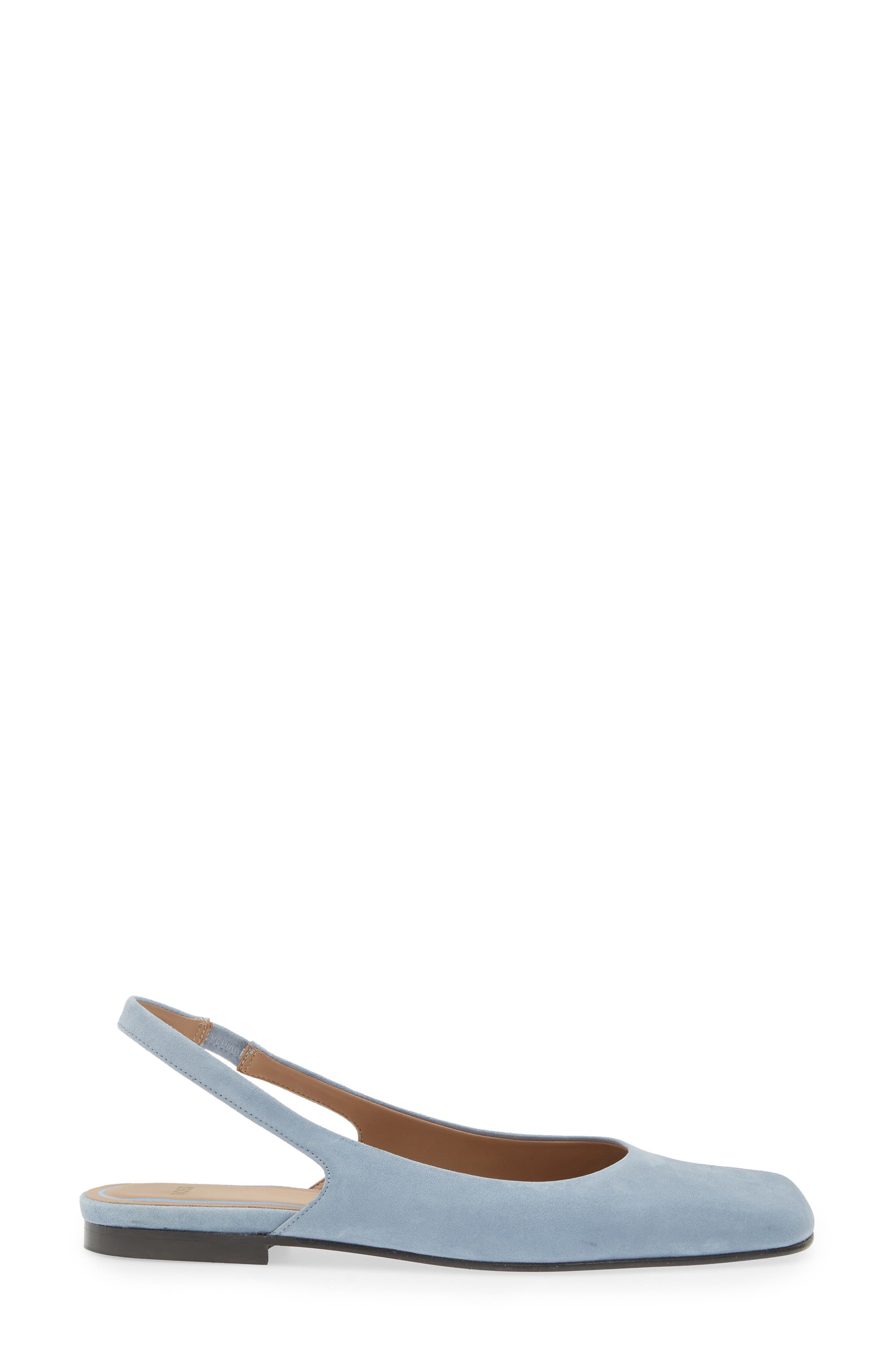 Rose Slingback Flat, Alternate, color, MEDIUM GREY