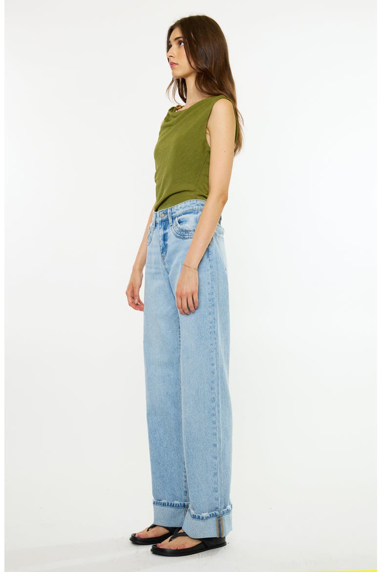 Crystal Essentials 90s Low Rise Straight Jeans, Alternate, color, Medium Wash