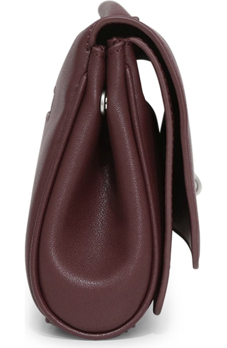 Belle & Bloom Love Boat Leather Clutch Bag, Alternate, color, Red