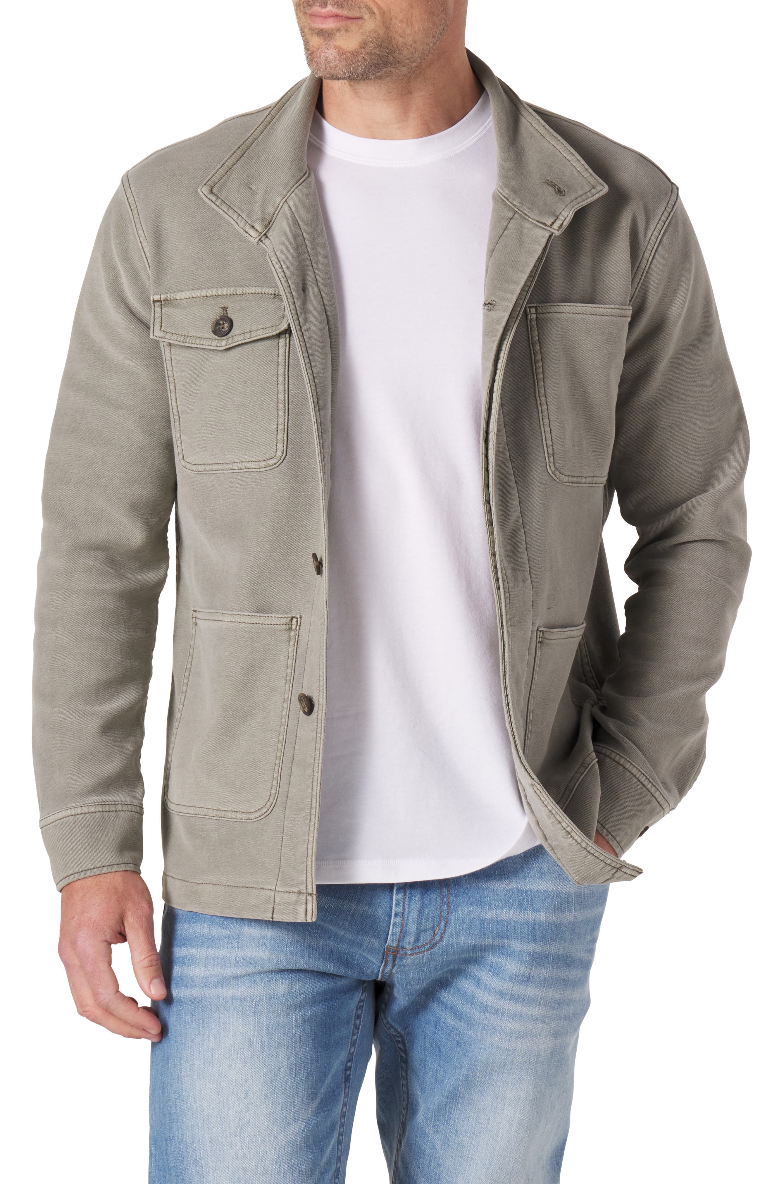 Comfort Terry Cloth Chore Coat - image 5