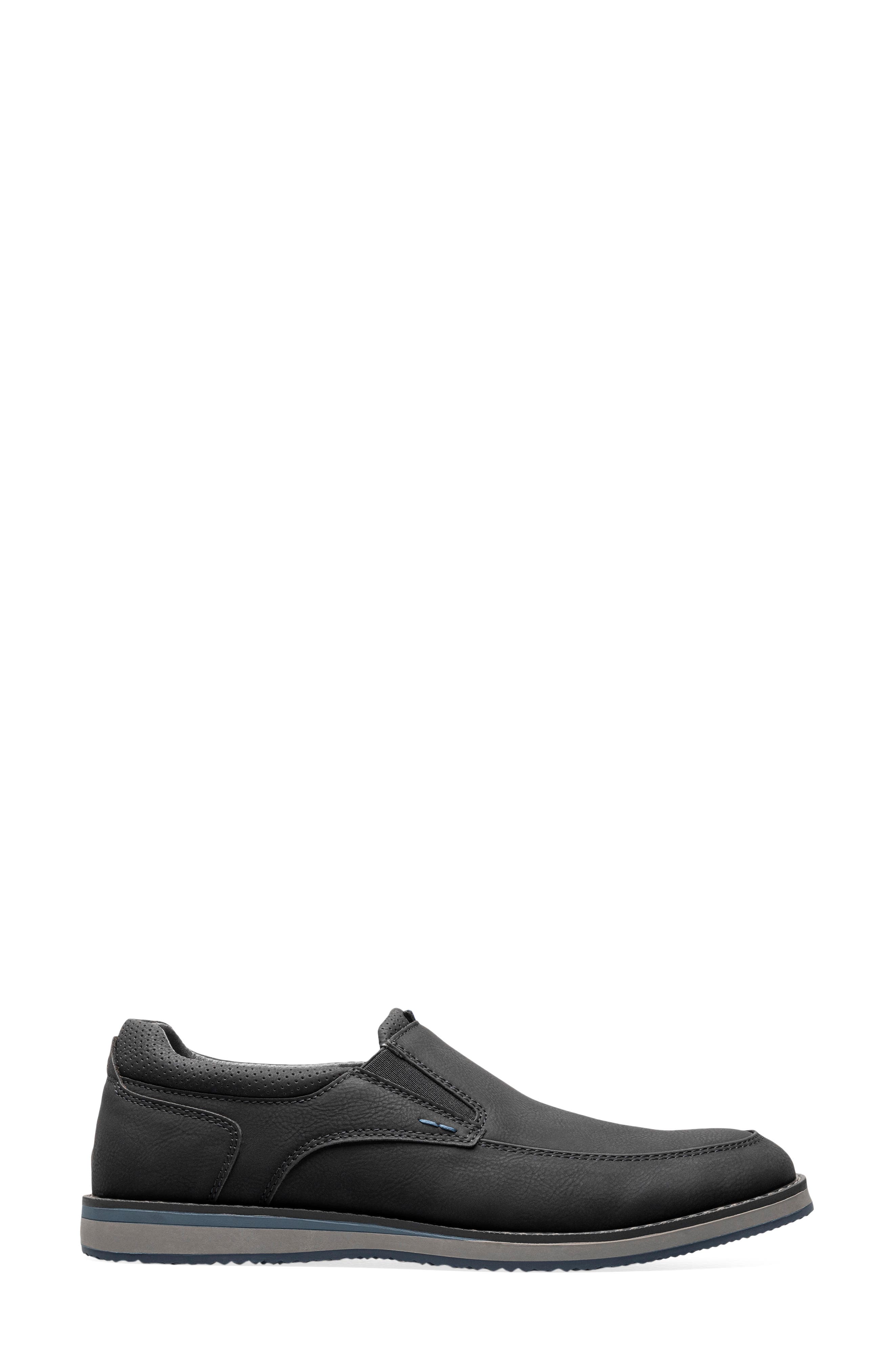 NUNN BUSH Hyde II Moc Toe Loafer - Wide Width Available, Alternate, color, Black