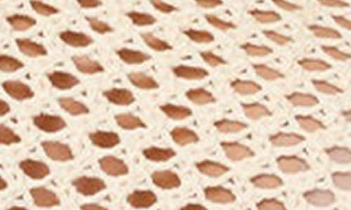 EDIKTED EDIKTED OPEN STITCH ONE-SHOULDER SWEATER