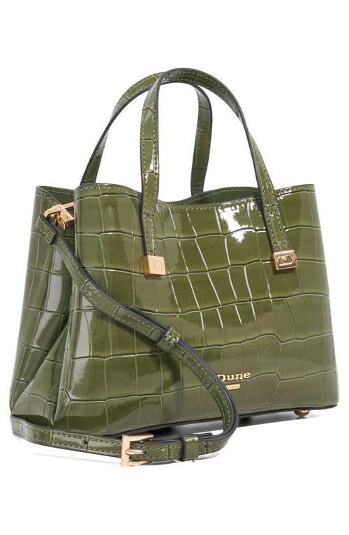 Dune London Dominality Tote Bag In Green