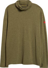 Florence Airtex Long Sleeve Hooded Performance Top